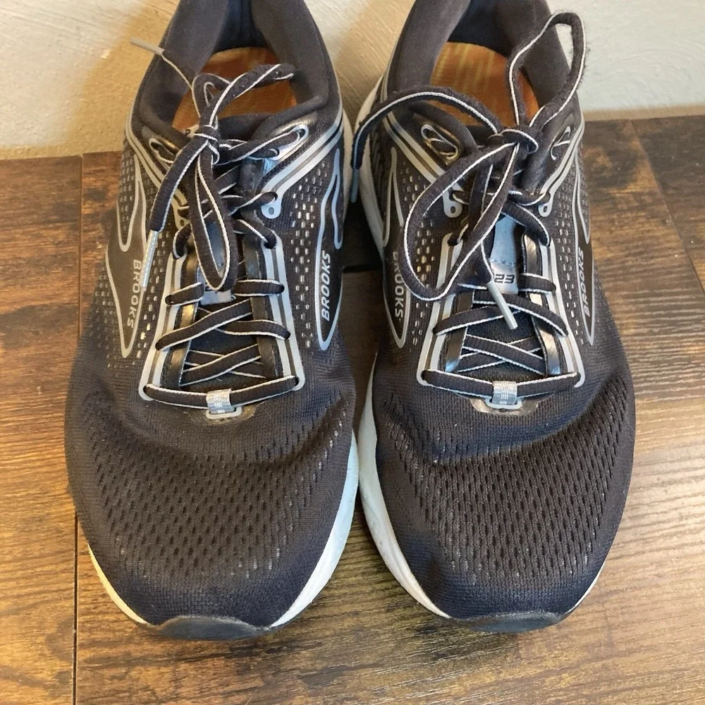 Brooks‎ Ariel GTS 23 Womens 10 B Black Gray Stability Running Shoes Walking